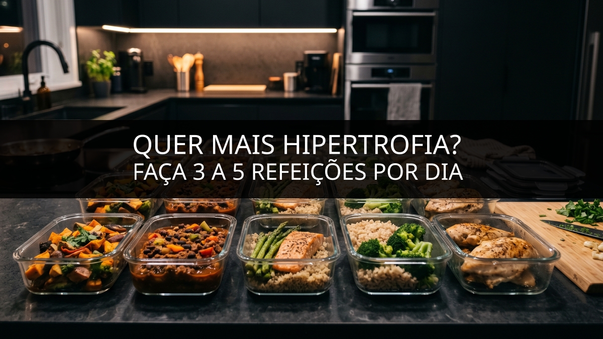 frequência de refeições e ganho de massa muscular