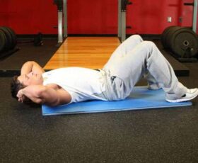 execução correta do exercício abdominal para abdômen