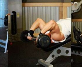 treino tri-set para tríceps