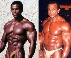 Serge Nutret antes e depois da carreira de fisiculturismo