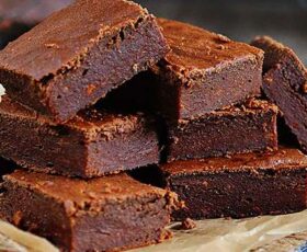 brownie de batata doce