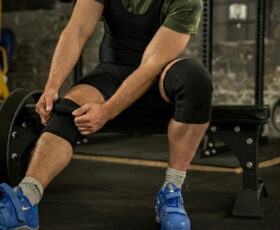 joelheiras agachamento