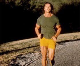 Arnold correndo
