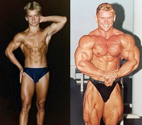Antes e depois de Lee Priest