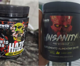 haze e insanity da Growth, lado a lado