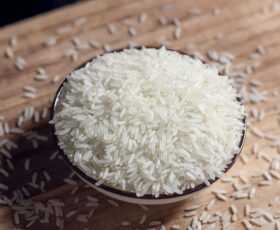arroz branco cru