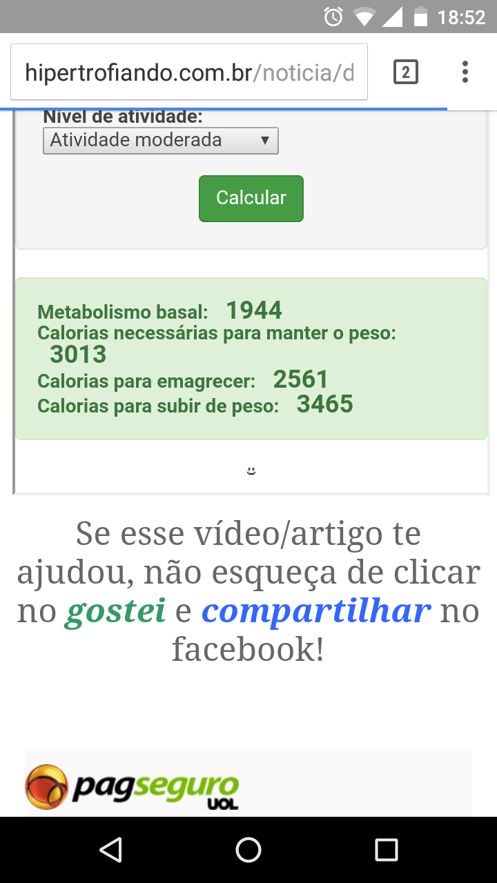 [Avaliação de Dieta] Cutting + Jejum Intermitente